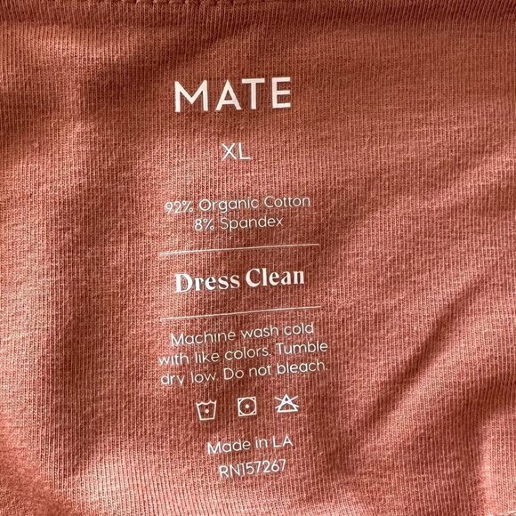 NWT MATE the Label Rose Organic Stretch Legging - Size XL - Picture 3 of 7